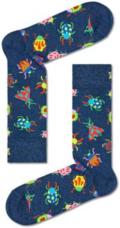 Happy Socks Blauwe sokken met insectenprint printjes unisex Print / Multi - 36-40