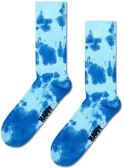 Happy Socks Blue Tie Dye Sock * Actie * Blauw - Maat 36/40