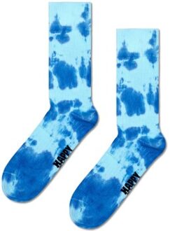 Happy Socks Blue Tie Dye Sock Blauw - Maat 36/40,Maat 41/46