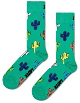 Happy Socks Cactus Sock * Actie * Groen,Versch.kleure/Patroon - Maat 41/46