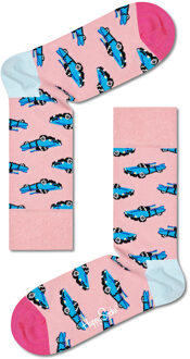 Happy Socks Cadillac Sock Roze - 36-40