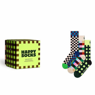Happy Socks Check it outsocks giftbox Print / Multi - 36-40