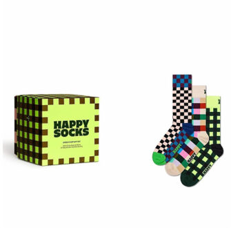 Happy Socks Check it outsocks giftbox Veelkleurig - 41-46