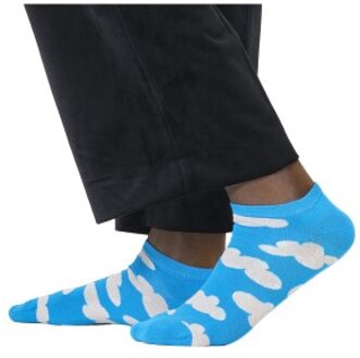Happy Socks Cloudy Low Sock * Actie * Blauw,Versch.kleure/Patroon - Maat 36/40,Maat 41/46