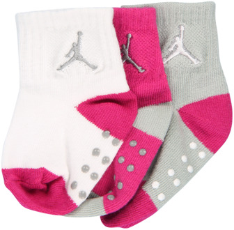 Happy Socks Crew 3 Pack Sokken Unisex - Wit - Maat S/M - Katoen White