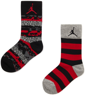 Happy Socks Crew 3 Pack Sokken Unisex - Zwart - Maat S/M - Katoen Black