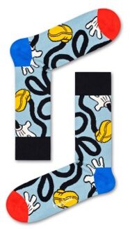 Happy Socks Disney Mickey Stretch Sock * Actie * Versch.kleure/Patroon,Blauw - Maat 36/40