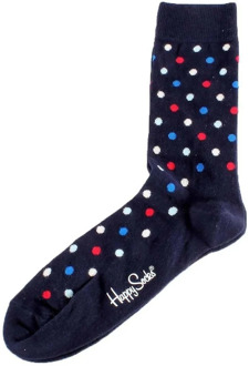 Happy Socks Dot Sokken - Rood/Wit/Blauw - Maat 41-46