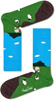 Happy Socks farmer green/blue Groen - 41-46