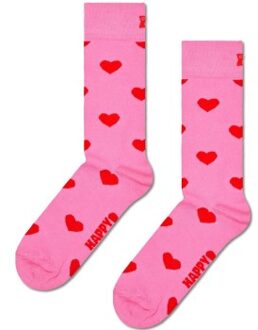 Happy Socks Happy Sock Heart Sock * Actie * Groen,Versch.kleure/Patroon,Blauw,Roze,Zwart - Maat 36/40