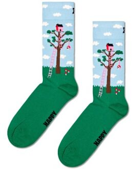 Happy Socks Happy Sock Treehouse * Actie * Versch.kleure/Patroon,Blauw,Groen - Maat 41/46