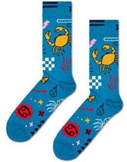 Happy Socks Happy Sock Zodiac Signs Cancer Sock * Actie * Versch.kleure/Patroon,Blauw - Maat 36/40,Maat 41/46