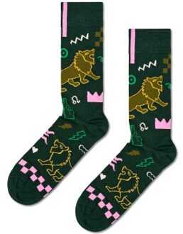Happy Socks Happy Sock Zodiac Signs Leo Sock * Actie * Groen,Versch.kleure/Patroon - Maat 36/40,Maat 41/46
