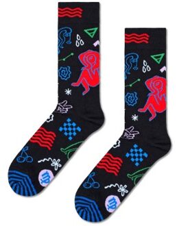 Happy Socks Happy Sock Zodiac Signs Virgo Sock * Actie * Versch.kleure/Patroon - Maat 36/40,Maat 41/46