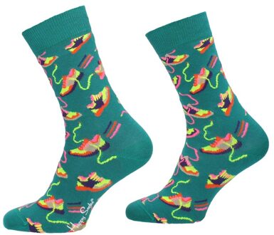 Happy Socks Heren Sokken Groen - 36-40
