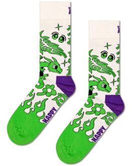 Happy Socks Hyper Dragon Sock * Actie * Wit,Versch.kleure/Patroon - Maat 36/40,Maat 41/46