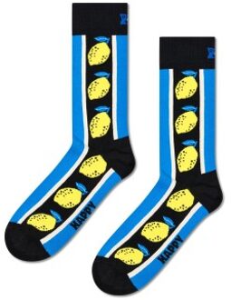 Happy Socks Lemon Sock * Actie * Zwart,Versch.kleure/Patroon - Maat 41/46