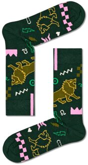 Happy Socks leo sterrenbeeld leeuw - Groen - 41-46