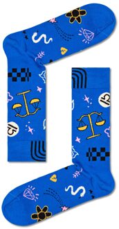 Happy Socks libra sterrenbeeld weegschaal - Blauw - 41-46