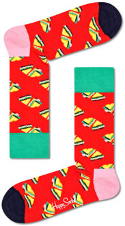 Happy Socks Love sandwich sock printjes unisex Print / Multi - 36-40