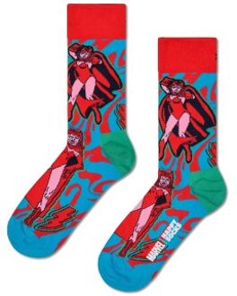 Happy Socks Marvel Scarlet Witch Sock * Actie * Rood - Maat 36/40,Maat 41/46
