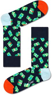 Happy Socks money /groen Zwart - 36-40