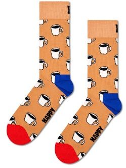Happy Socks My Cup Of Tea Sock * Actie * Bruin - Maat 36/40,Maat 41/46