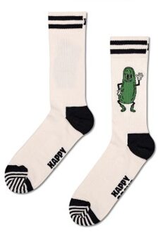 Happy Socks Pickles Sock * Actie * Beige - Maat 36/40