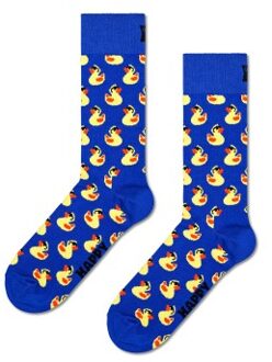 Happy Socks Rubber Duck Socks * Actie * Roze,Versch.kleure/Patroon,Blauw - Maat 36/40,Maat 41/46
