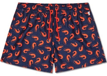 Happy Socks Shrimpy Swim Shorts * Actie * Blauw,Versch.kleure/Patroon - Small