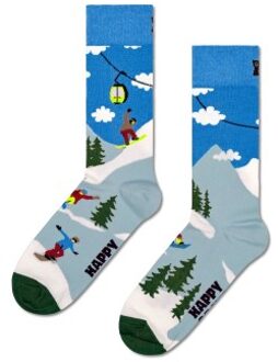 Happy Socks Snowboard Sock * Actie * Blauw - Maat 36/40,Maat 41/46