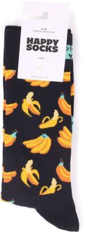 Happy Socks Sokken Banana Donkerblauw - 41-46