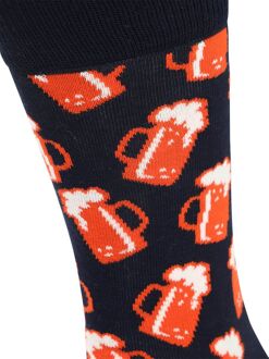 Happy Socks Sokken Beer Blauw - 41-46