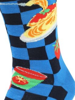 Happy Socks Sokken Dinner Blauw - 41-46