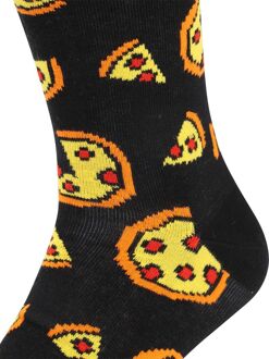 Happy Socks Sokken Pixelated Pizza Multicolour - 41-46