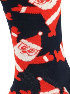 Happy Socks Sokken Santa Blauw - 41-46