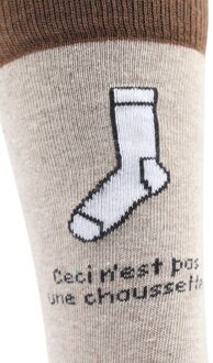 Happy Socks Sokken Sockless Bruin - 41-46