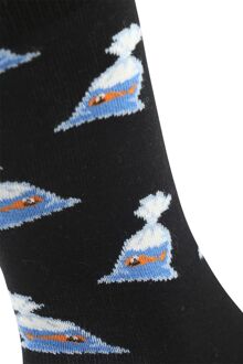 Happy Socks Sokken Something Fishy Zwart - 41-46