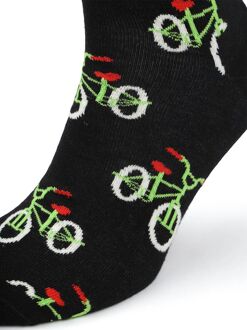 Happy Socks Sokken Trick Bike Zwart - 41-46