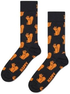 Happy Socks Squirrel Sock * Actie * Versch.kleure/Patroon,Zwart - Maat 36/40,Maat 41/46