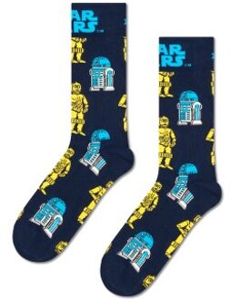 Happy Socks Star Wars R2-D2 And C-3PO Sock * Actie * Versch.kleure/Patroon - Maat 36/40,Maat 41/46