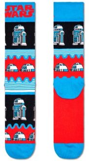 Happy Socks Star Wars R2-D2 Sock * Actie * Blauw - Maat 41/46