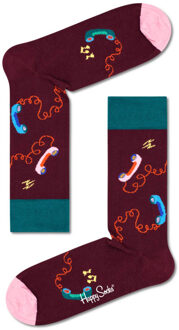 Happy Socks Stay in touch sock printjes unisex Print / Multi - 36-40