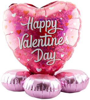 Happy Valentine day ballon cadeau