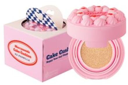 Happy Your Day Cushion Set - 3 Colors #02 Vanilla