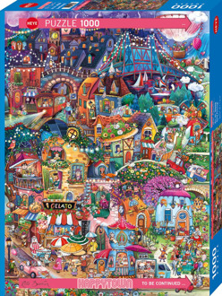 Happytown - Good Evening Puzzel (1000 stukjes)