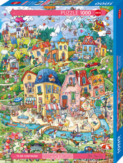 Happytown - Good Morning Puzzel (1000 stukjes)