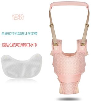 Happywalk Stijl Baby Wandelen Wings Baby Multi-Functionele Walk Leren Riem Moeder En Kind Leveringen kers- roze Mention Mesh