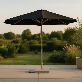 Harald parasol zwart - Ø3 m