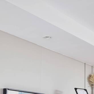 Harcos LED downlight, wit, Ø 8 cm, 4.000K